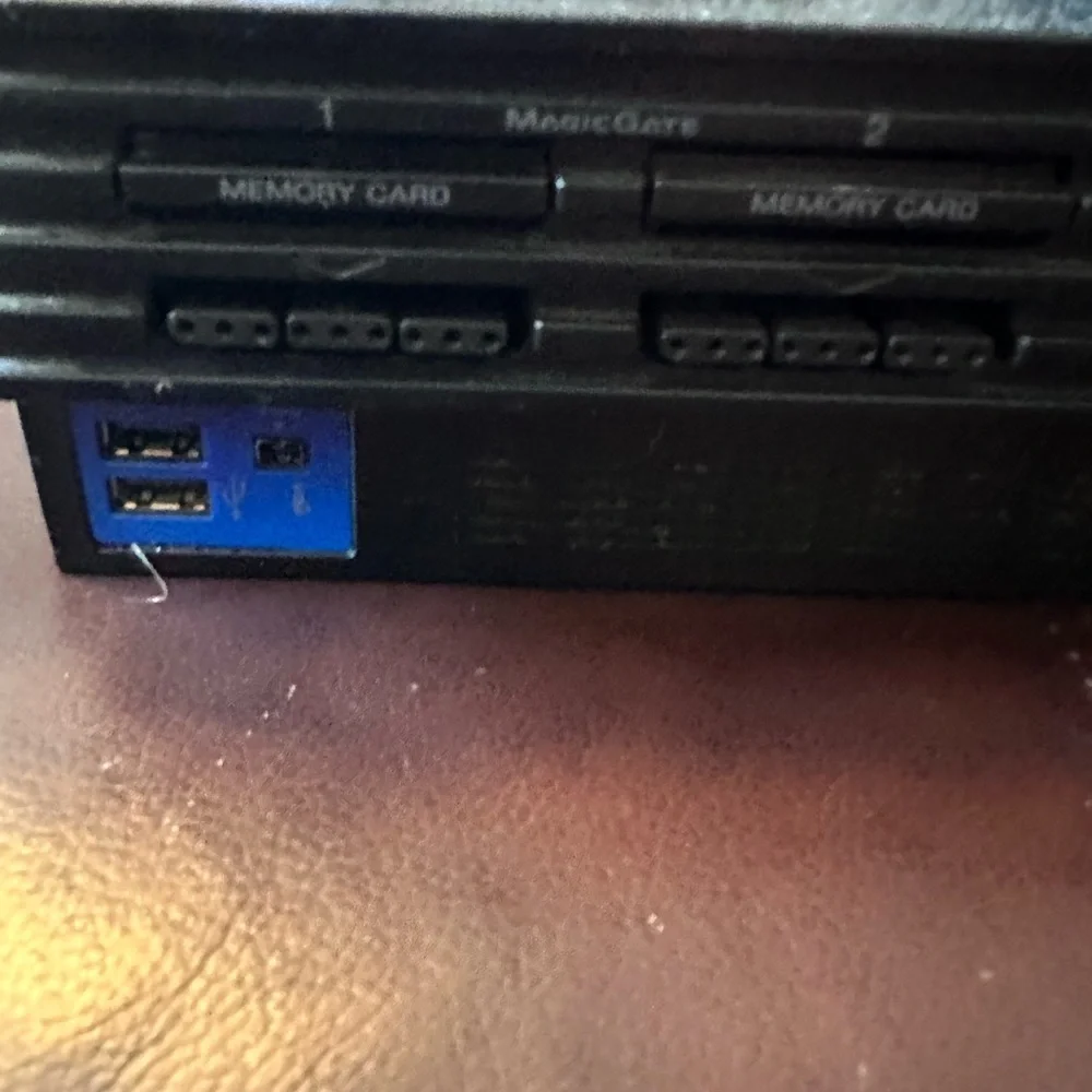 Sony Black PlayStation Console with Classic Design